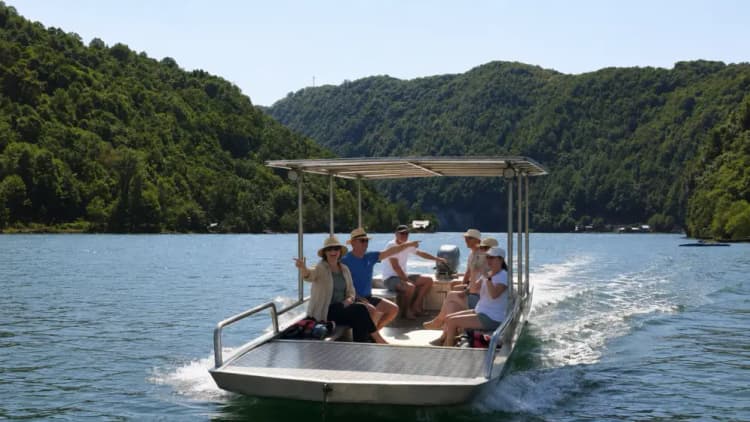 The lake is your playground.