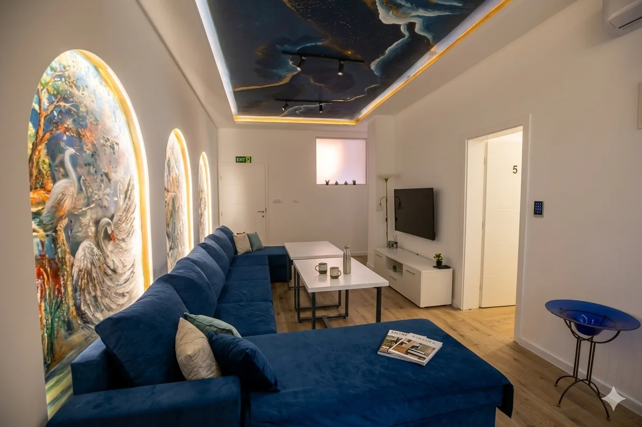 Common lounge — Vila Lago Verde, Zvorničko jezero