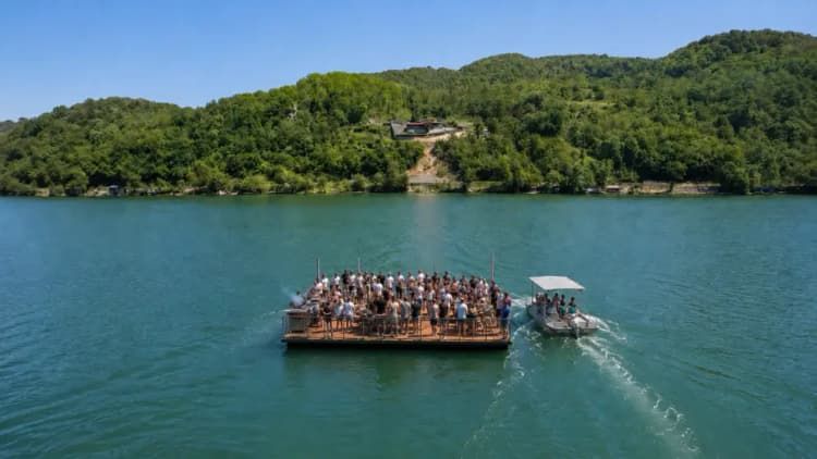 The lake is your playground.