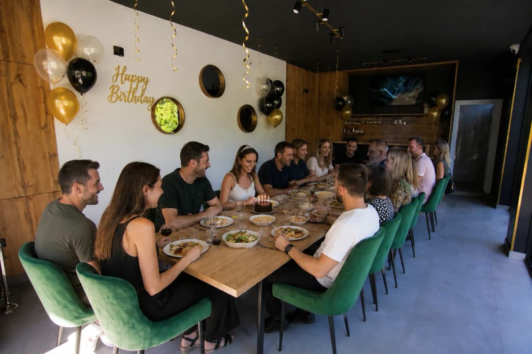 A birthday in our space.
